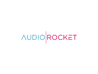 AudioRocket logo design by johana