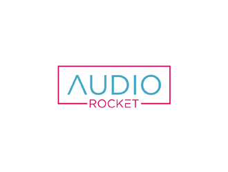 AudioRocket logo design by johana
