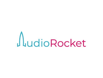 AudioRocket logo design by N1one