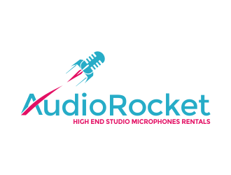 AudioRocket logo design by aldesign
