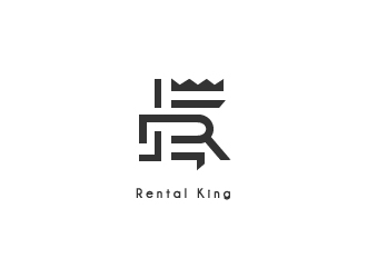 Rental King logo design by giga