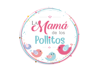 La mamá de los pollitos logo design by coco