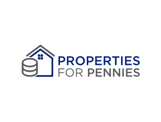 Properties For Pennies logo design by nurul_rizkon