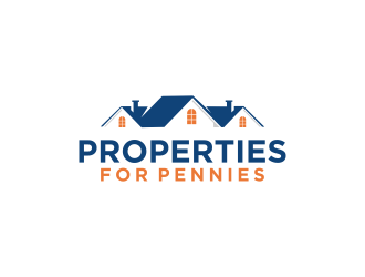 Properties For Pennies logo design by RIANW