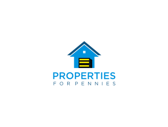 Properties For Pennies logo design by vostre