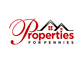 Properties For Pennies logo design by imagine
