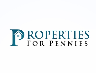 Properties For Pennies logo design by nikkl