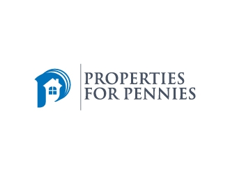 Properties For Pennies logo design by josephope