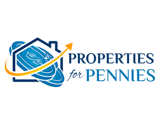 Properties For Pennies logo design by Coolwanz