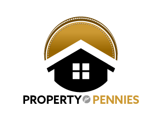 Properties For Pennies logo design by SOLARFLARE