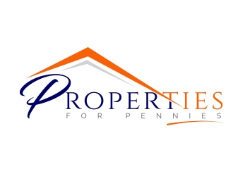 Properties For Pennies logo design by fawadyk