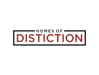 Homes of Distiction logo design by oke2angconcept