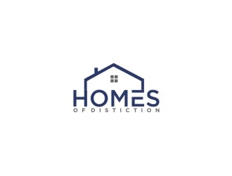 Homes of Distiction logo design by bricton