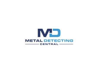 metal detecting central logo design by bricton