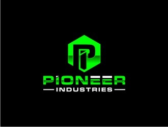 Pioneer Industries logo design by bricton