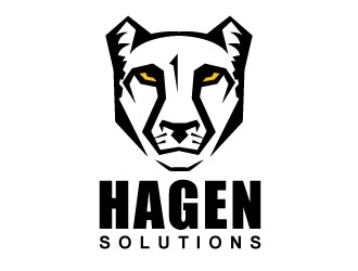 Hagen Solutions logo design by Suvendu