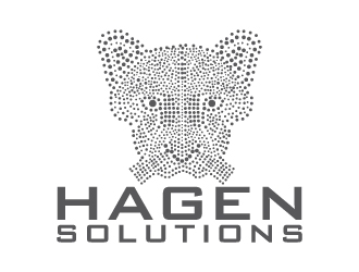Hagen Solutions logo design by dhika