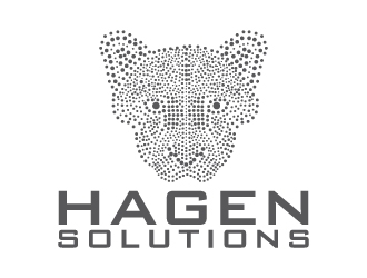 Hagen Solutions logo design by dhika