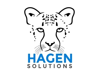 Hagen Solutions logo design by onetm