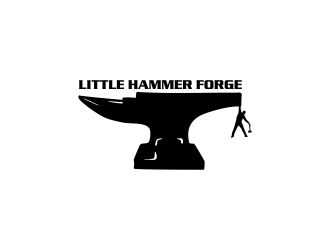 Little Hammer Forge logo design by oke2angconcept