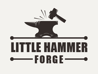 Little Hammer Forge logo design by samueljho