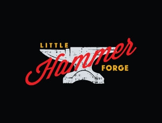 Little Hammer Forge logo design by DesignPal