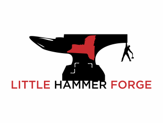 Little Hammer Forge logo design by savana