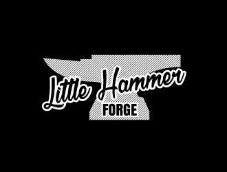 Little Hammer Forge logo design by Rock