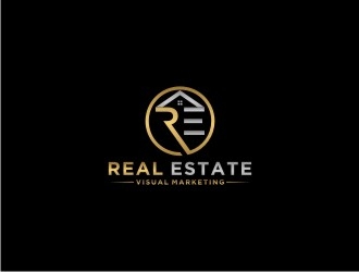 real estate visual marketing logo design by bricton