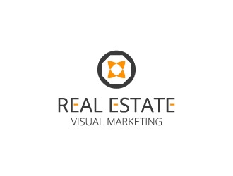 real estate visual marketing logo design by N1one