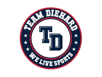 Team Diehard logo design by MarkindDesign