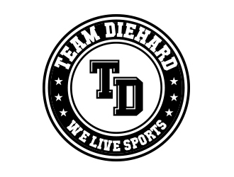Team Diehard logo design by MarkindDesign