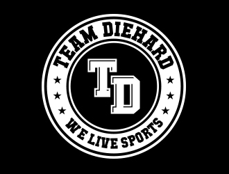 Team Diehard logo design by MarkindDesign