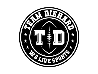 Team Diehard logo design by MarkindDesign