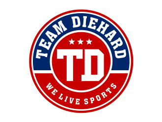 Team Diehard logo design by Girly