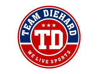 Team Diehard logo design by Girly