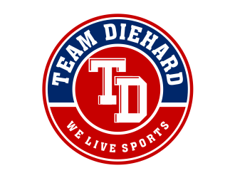 Team Diehard logo design by Girly