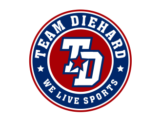 Team Diehard logo design by Girly