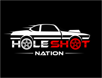 Hole Shot Nation logo design by Girly
