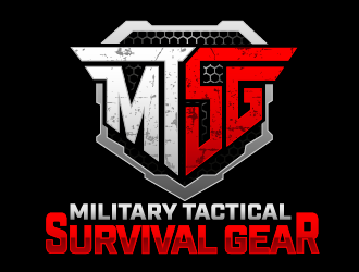 MTSG MILITARY TACTICAL SURVIVAL GEAR logo design by THOR_