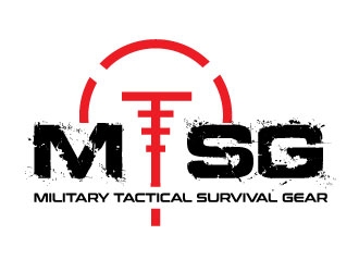 MTSG MILITARY TACTICAL SURVIVAL GEAR logo design by Suvendu