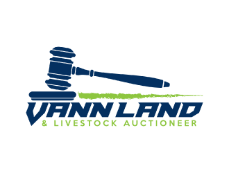Vann Land &amp; Livestock Auctioneer logo design by nona