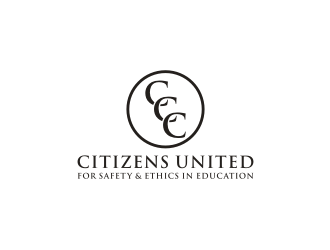Citizens united for safety & ethics in education #CCC logo design by superiors