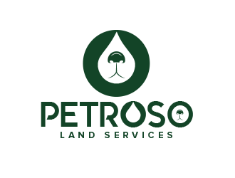 Petroso (aka Petroso Land Services) logo design by BeDesign