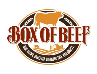 Box of Beef logo design by daywalker