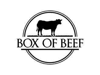 Box of Beef logo design by JessicaLopes