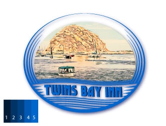 Twins Bay Inn logo design by AYATA