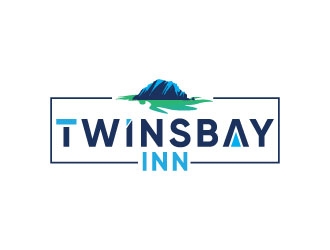 Twins Bay Inn logo design by Erasedink