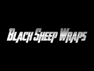 Black Sheep Wraps logo design by Greenlight