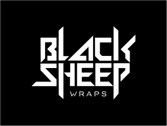 Black Sheep Wraps logo design by mutafailan